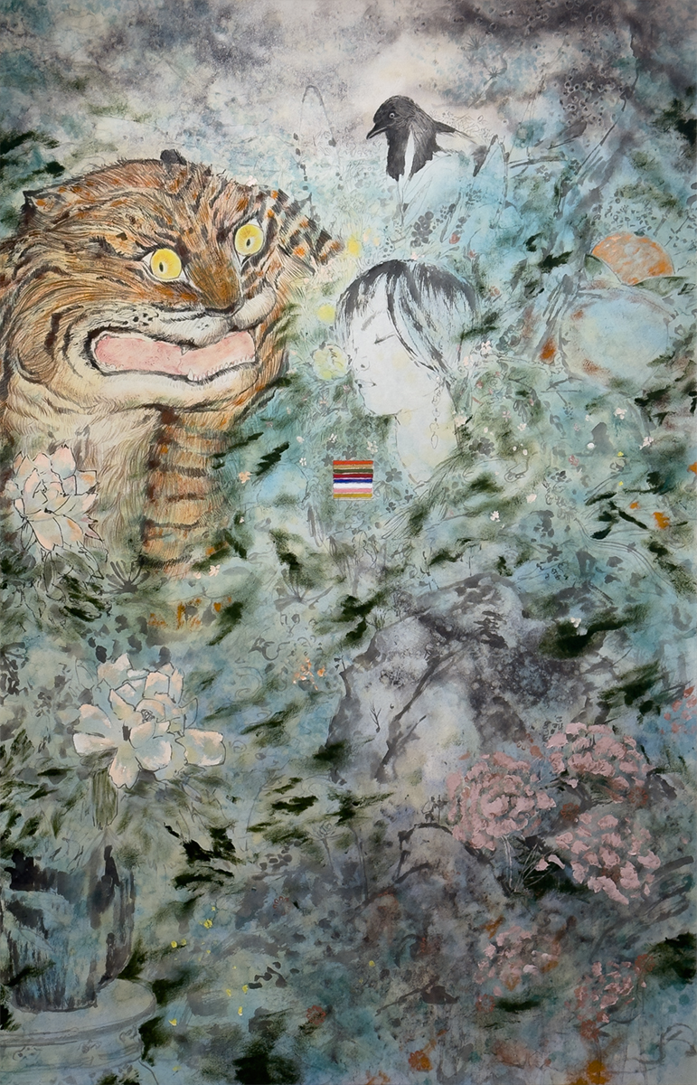 There's a Tiger in the Garden large